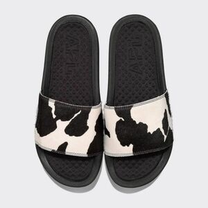APL Limited Ed. Iconic Slide Genuine Calf Hair Size 7 Women